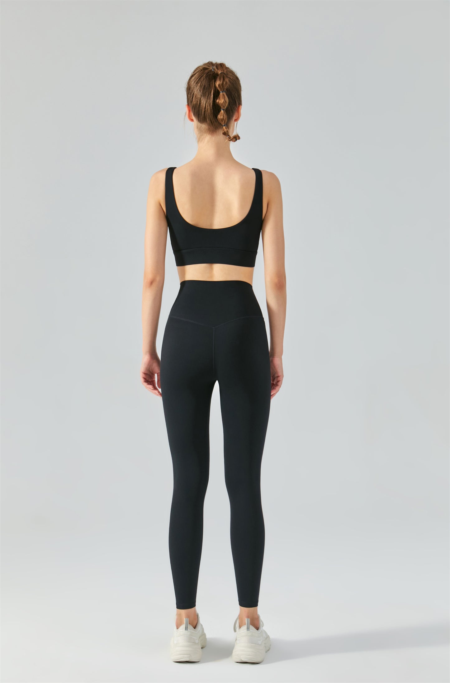 Zip Front Sports Bra