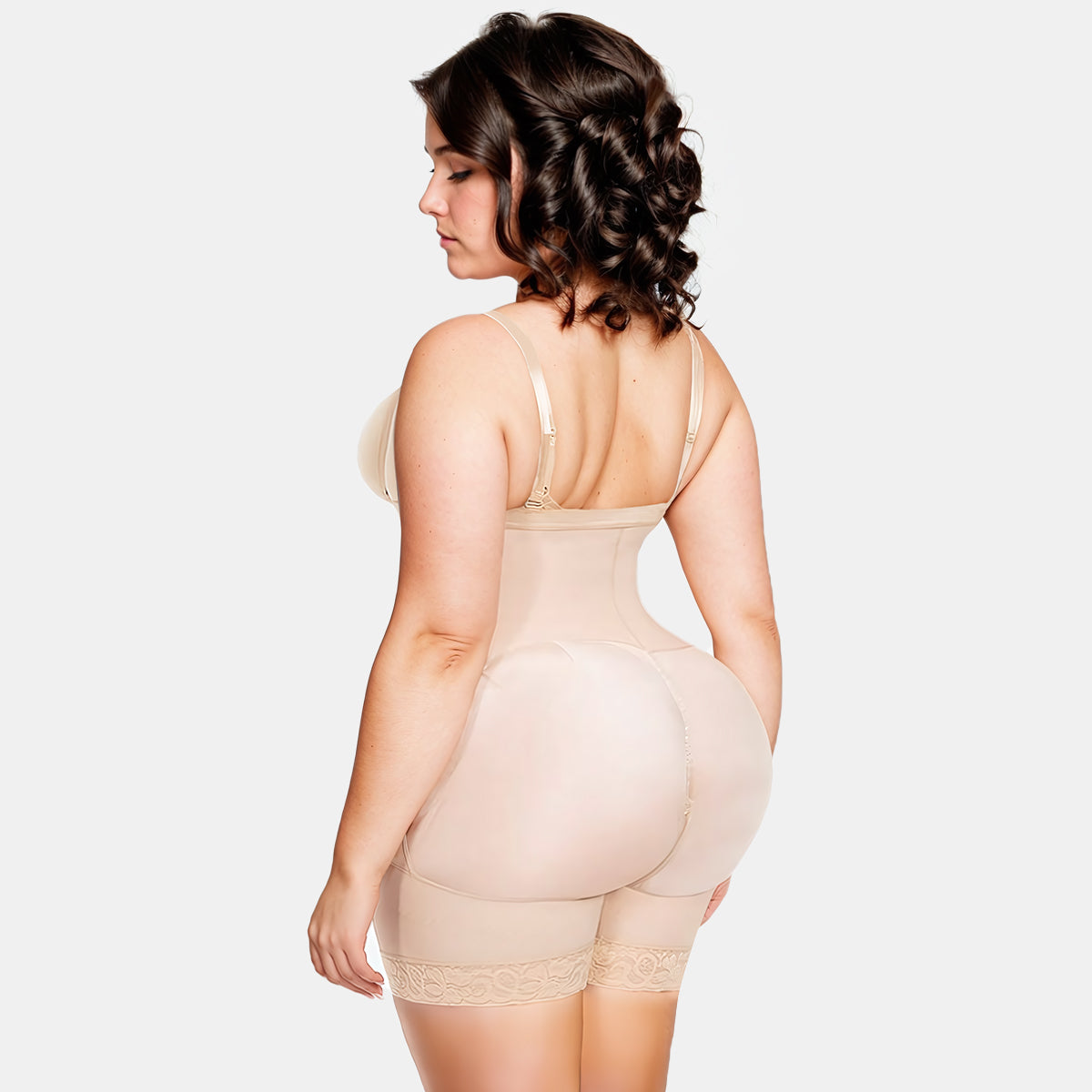 Tummy Control Fajas Colombianas Shapewear & Sheer Mesh Shapewear Thong Bodysuit