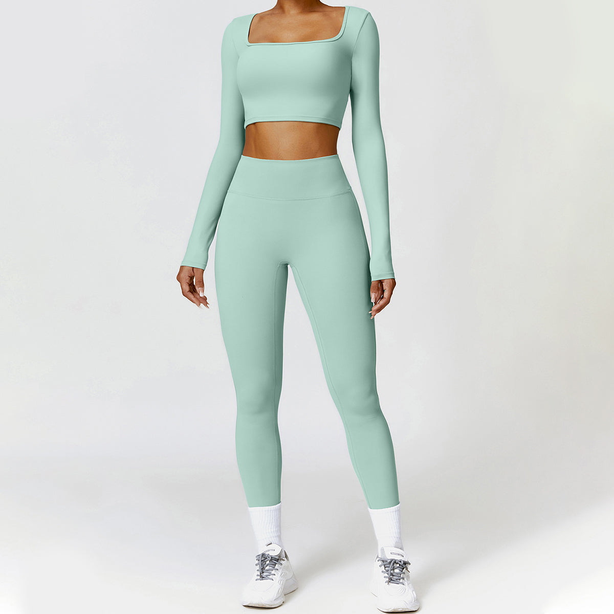 High Waisted Sports Leggings - Mulroney