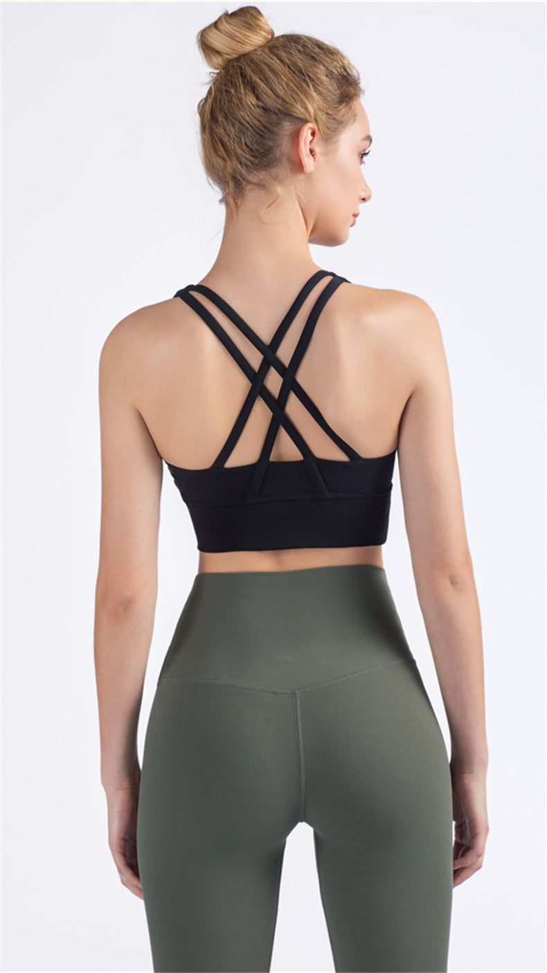 Crisscross Yoga Bra