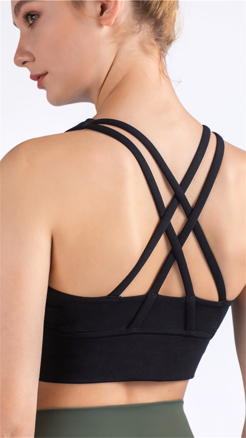 Crisscross Yoga Bra