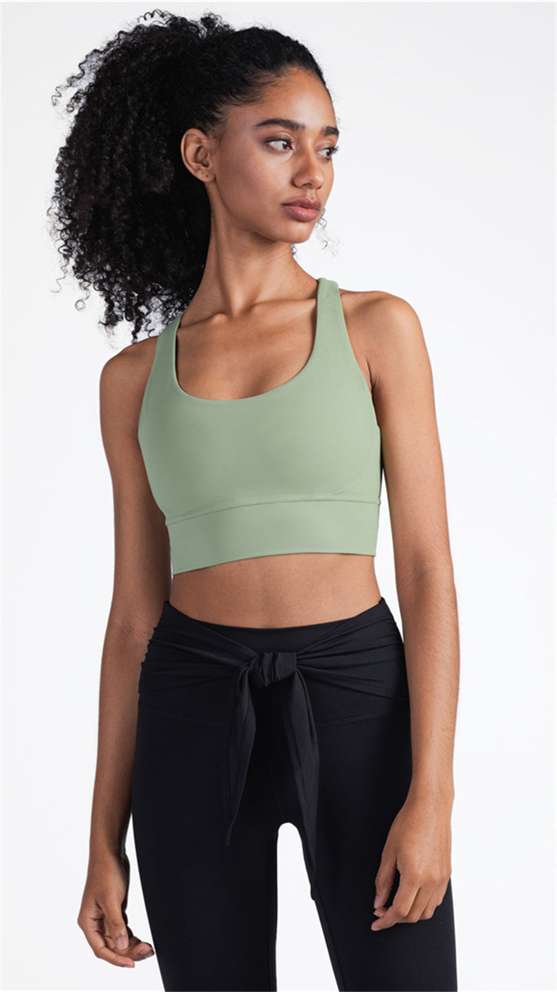 Crisscross Yoga Bra