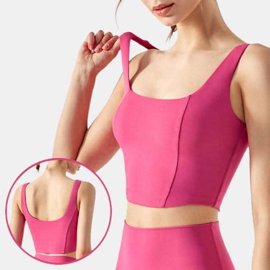 Square Neck Yoga Bra