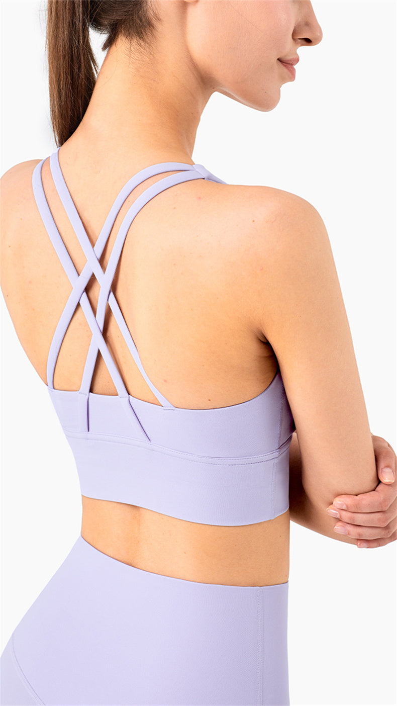 Crisscross Yoga Bra