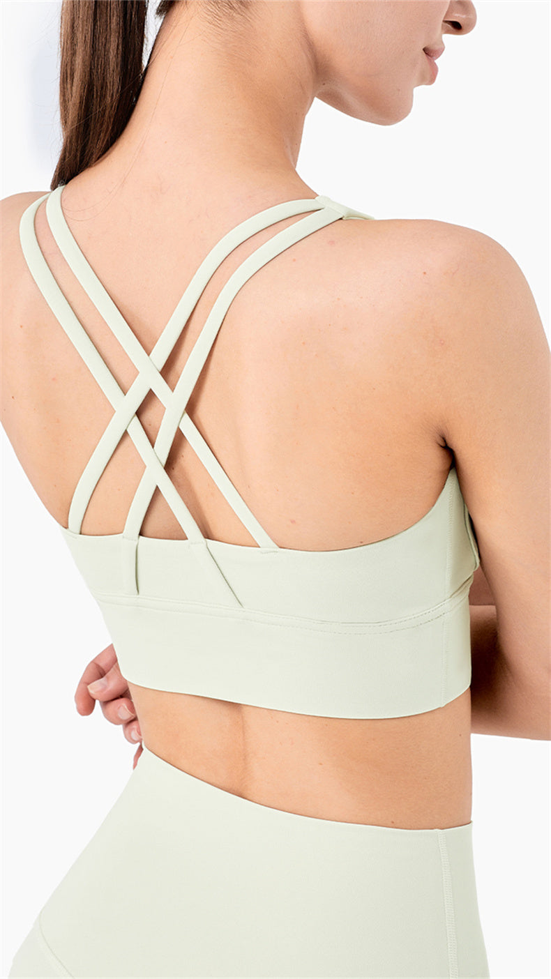 Crisscross Yoga Bra