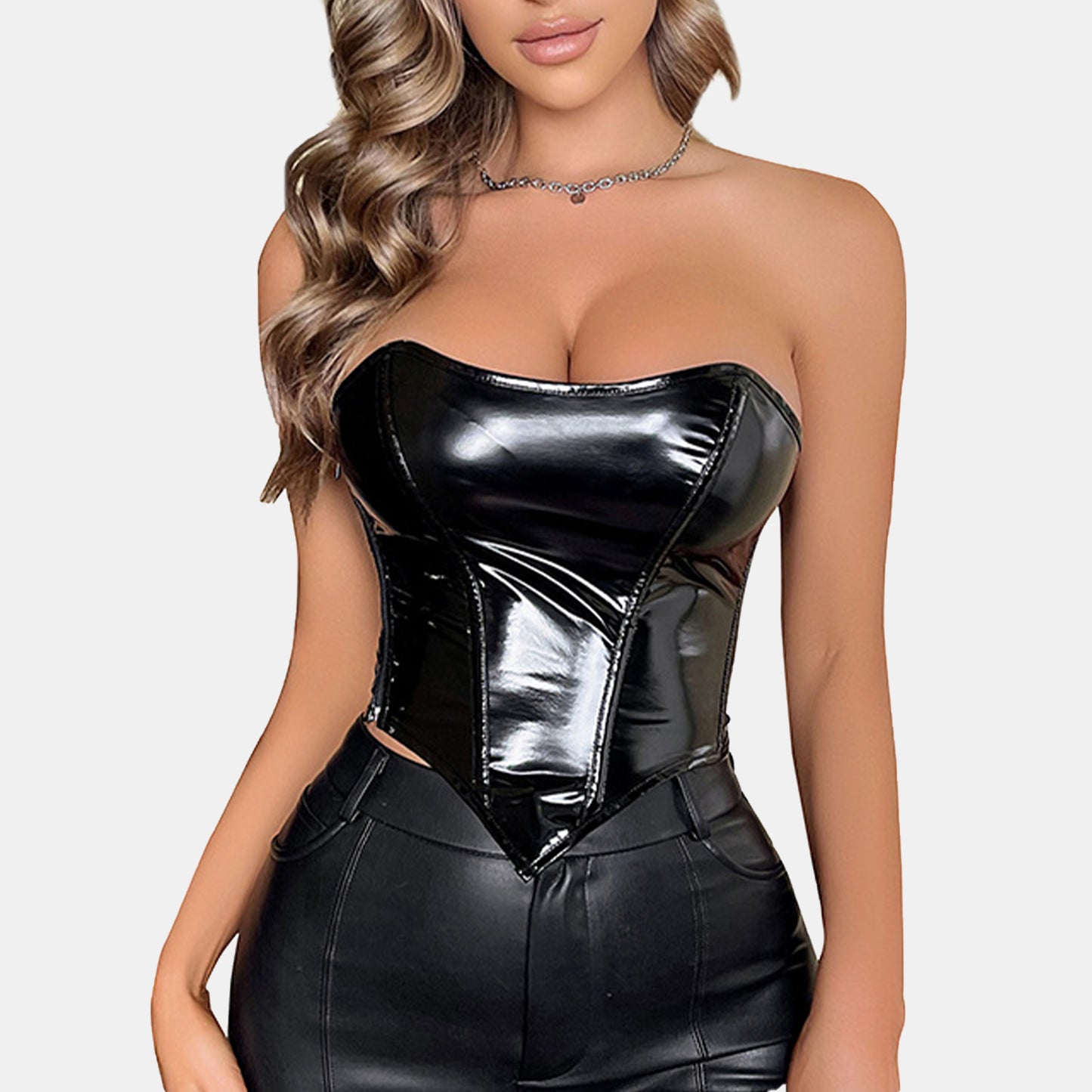 Leather Overbust Corset