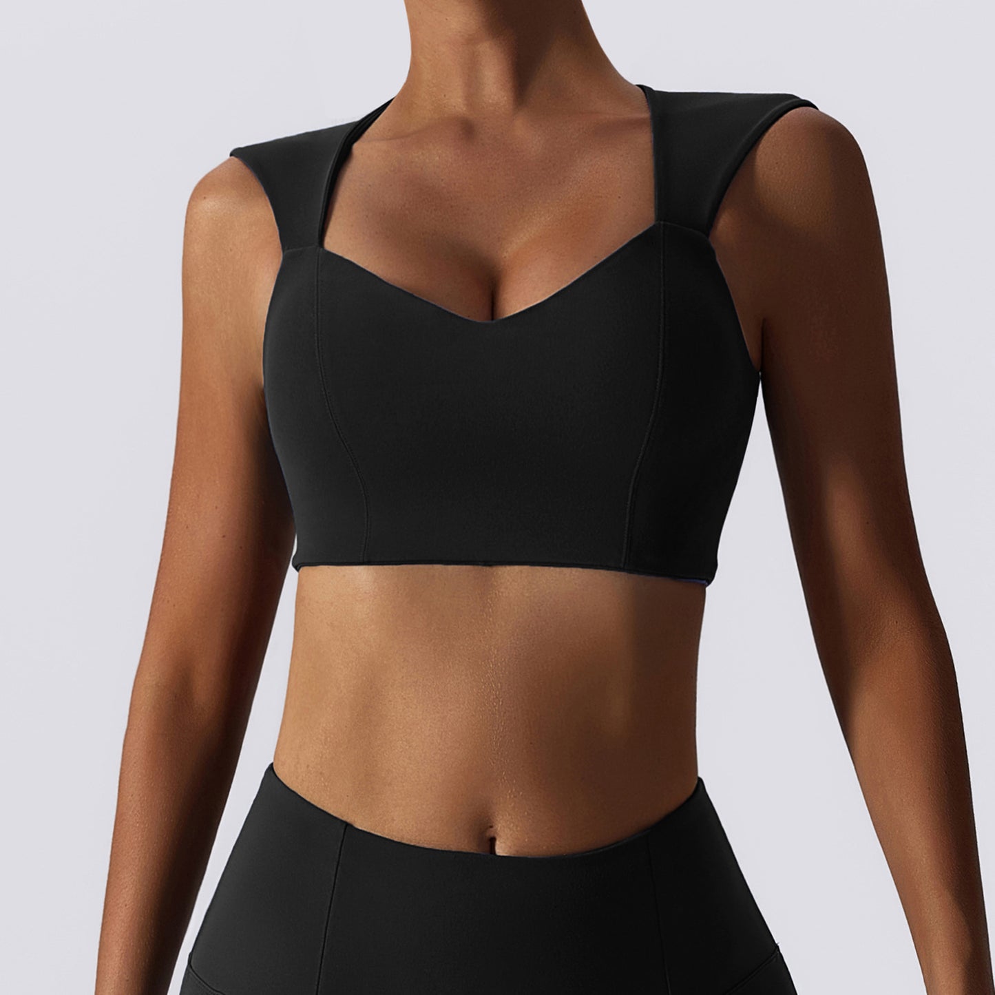 Cropped Workout Tank Top