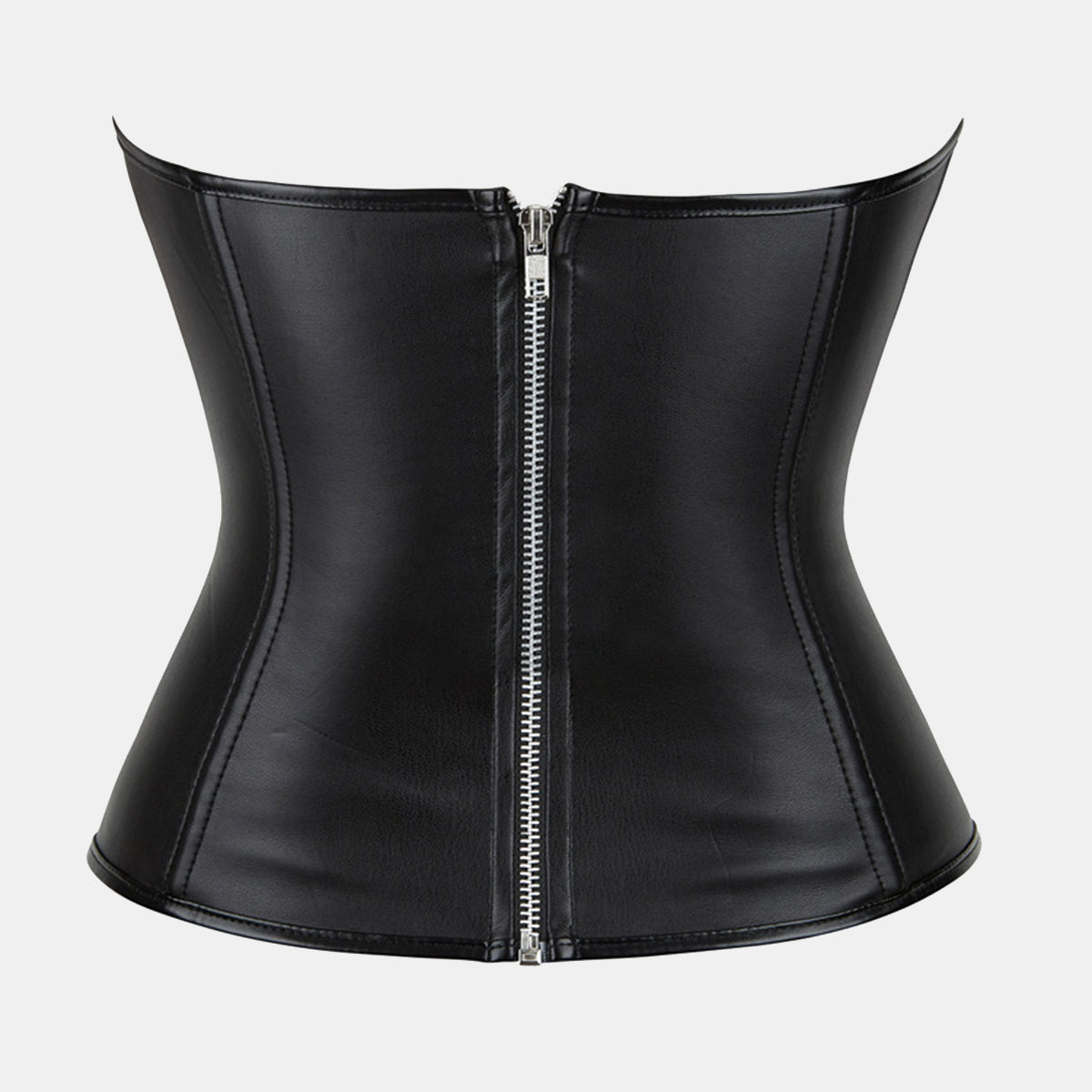 Leather Cut Out Corset