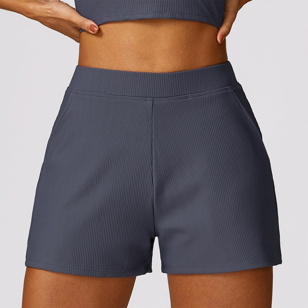 Rib Casual Sport Shorts