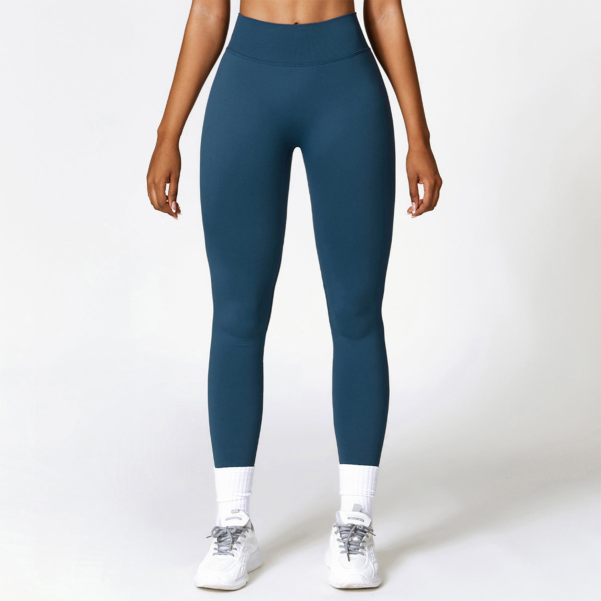 Seamless V Back Butt Lifting Sport Leggings