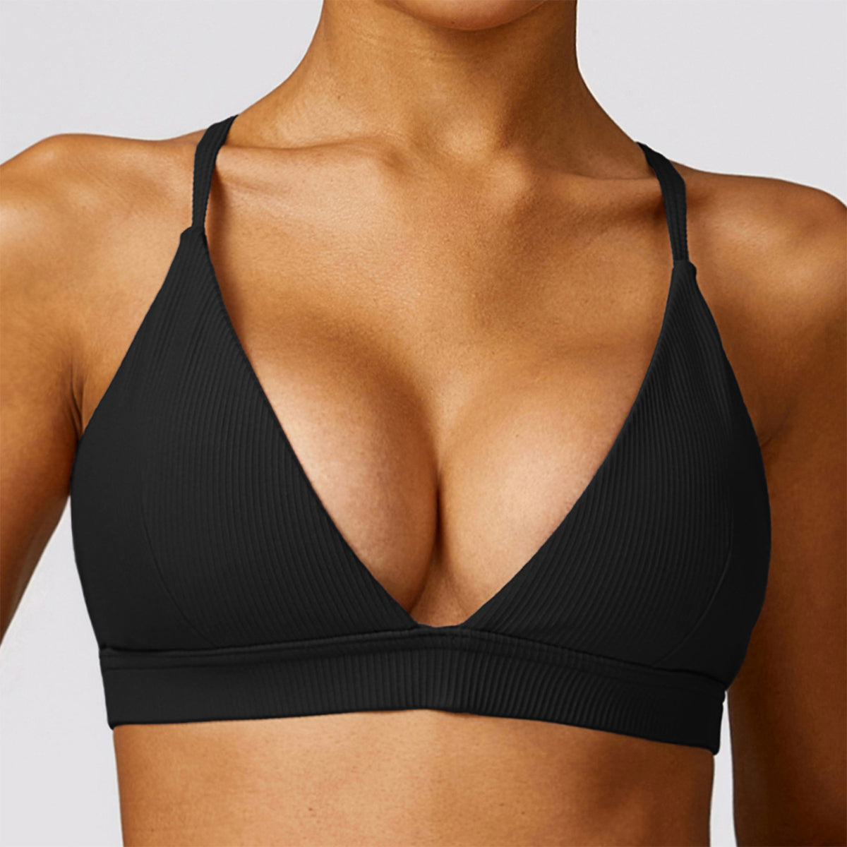 Rib Sports Bra