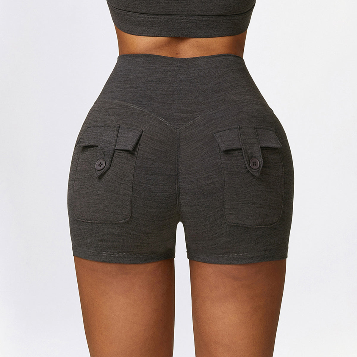 High Waisted Shorts - Catlin