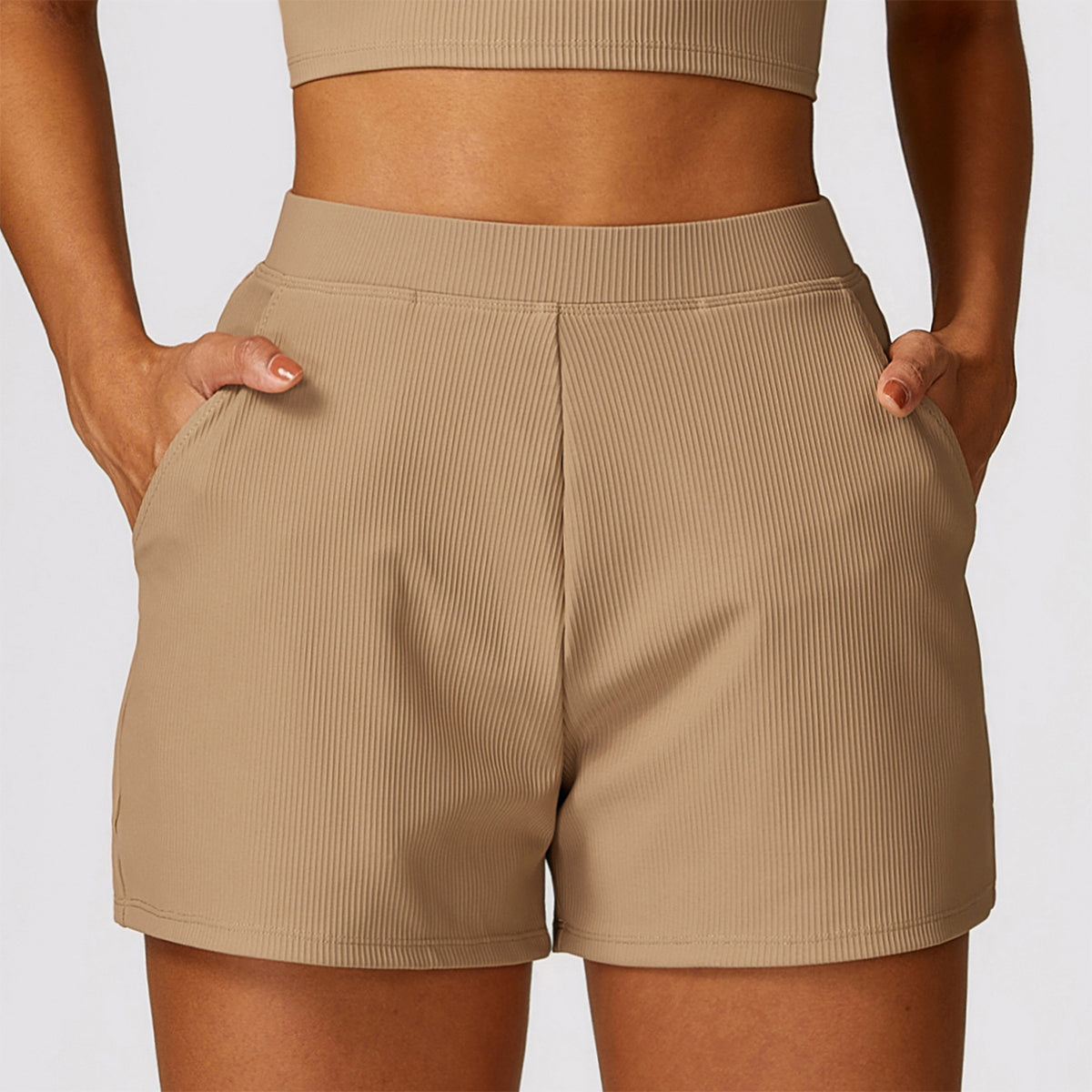 Rib Casual Sport Shorts