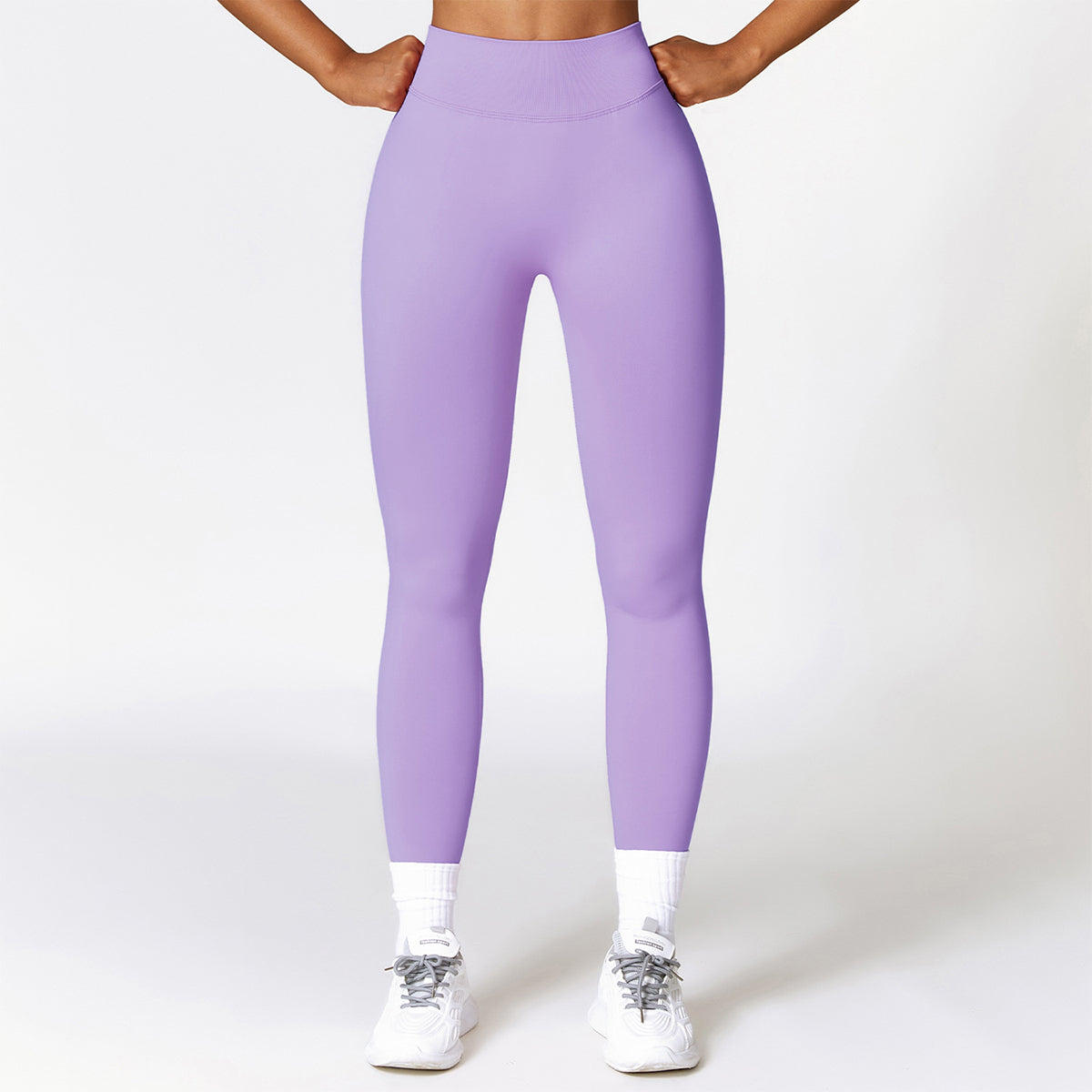 Seamless V Back Butt Lifting Sport Leggings