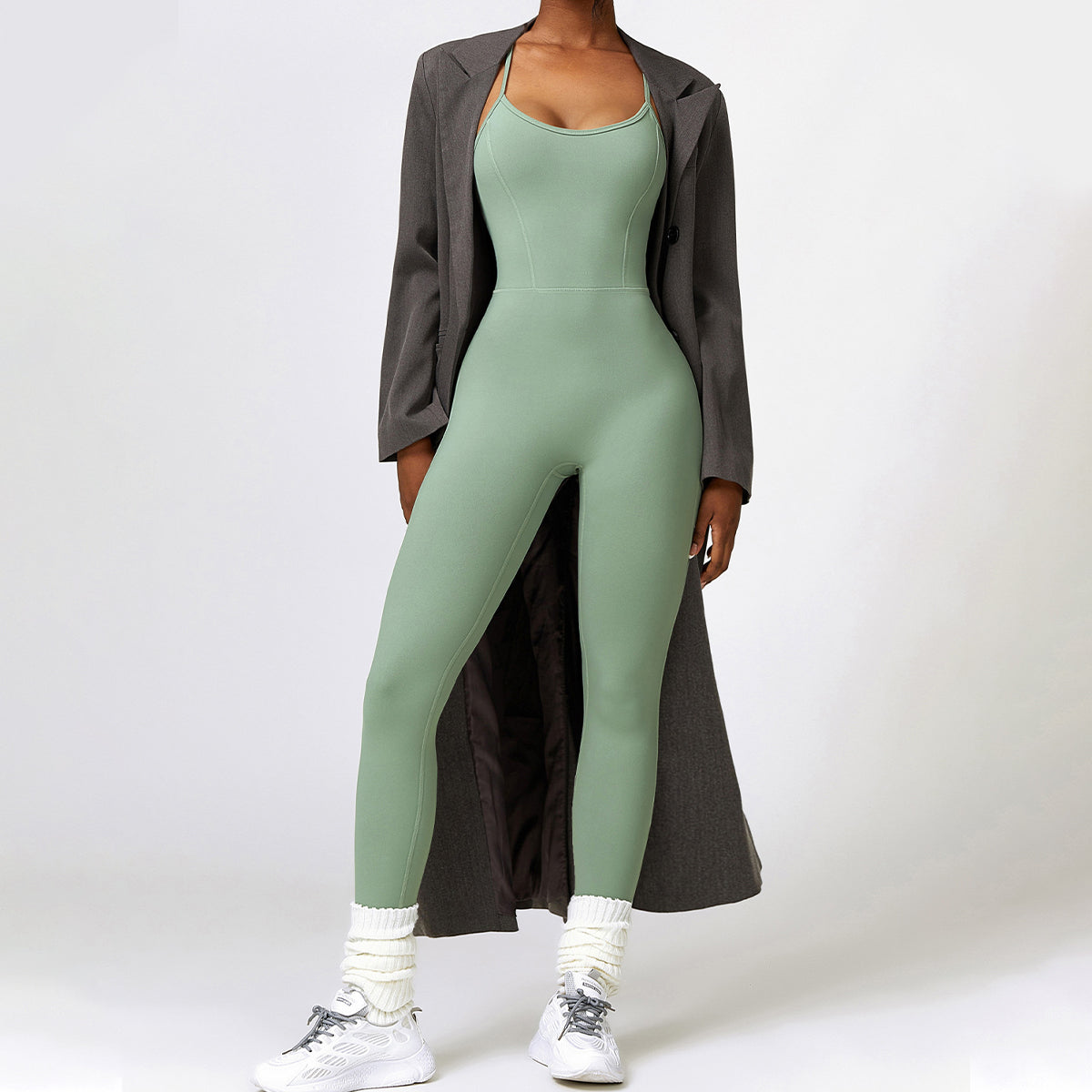 Cut Out Yoga Jumpsuit - Ikram