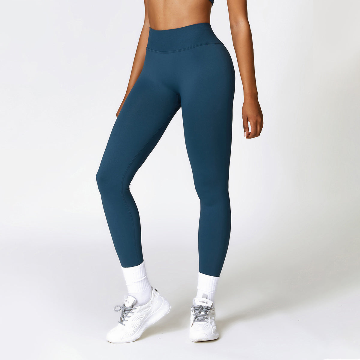 Seamless V Back Butt Lifting Sport Leggings