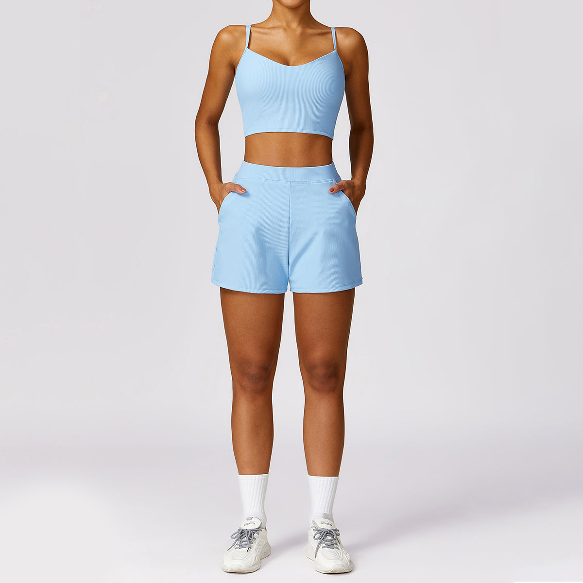 Rib Casual Sport Shorts