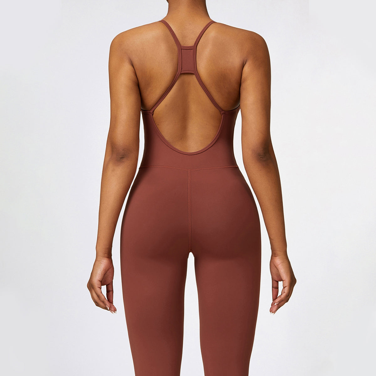 Cut Out Yoga Jumpsuit - Ikram