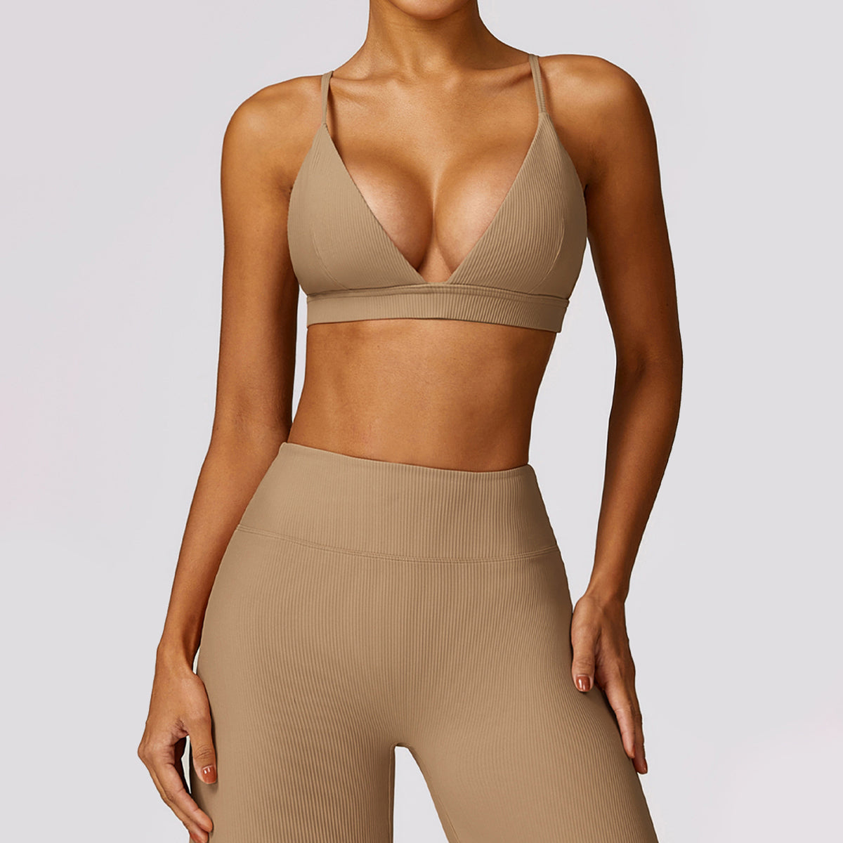 Rib Sports Bra