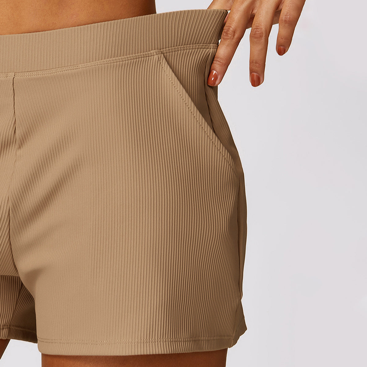 Rib Casual Sport Shorts