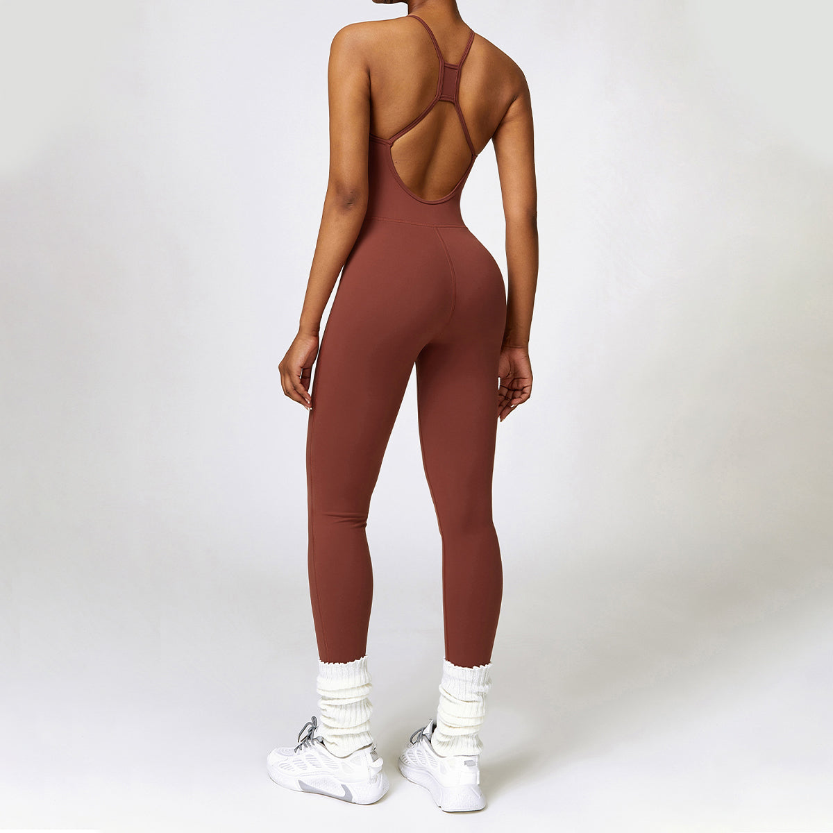 Cut Out Yoga Jumpsuit - Ikram