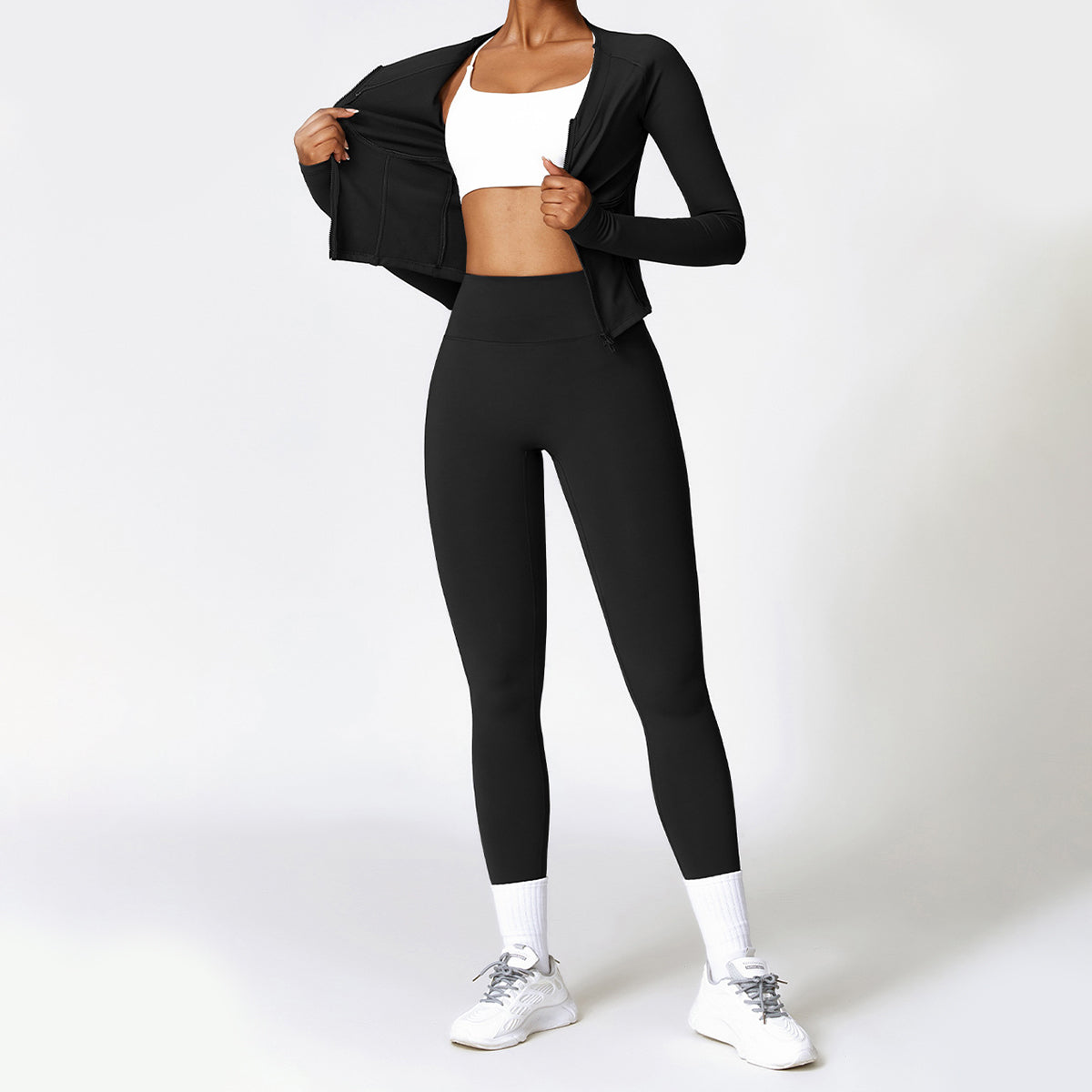 Fleece Workout Jacket