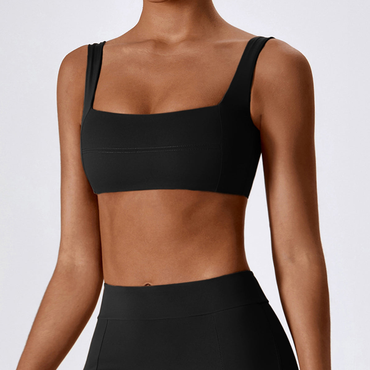 Square Neck Sports Bra - Ilona