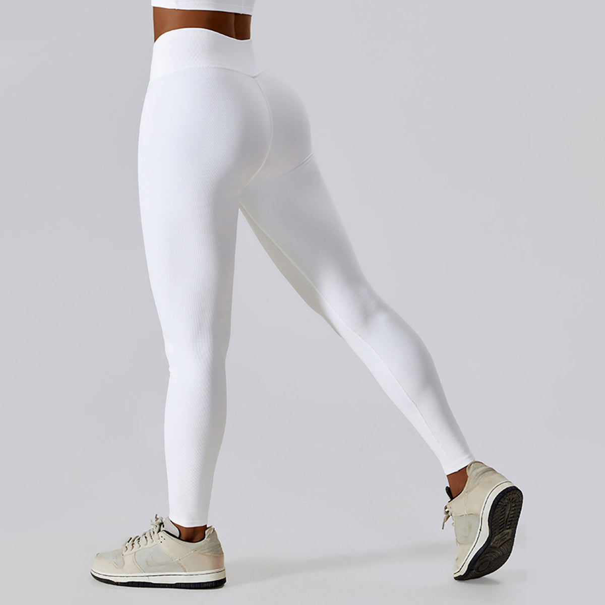 V Cross Rib Leggings