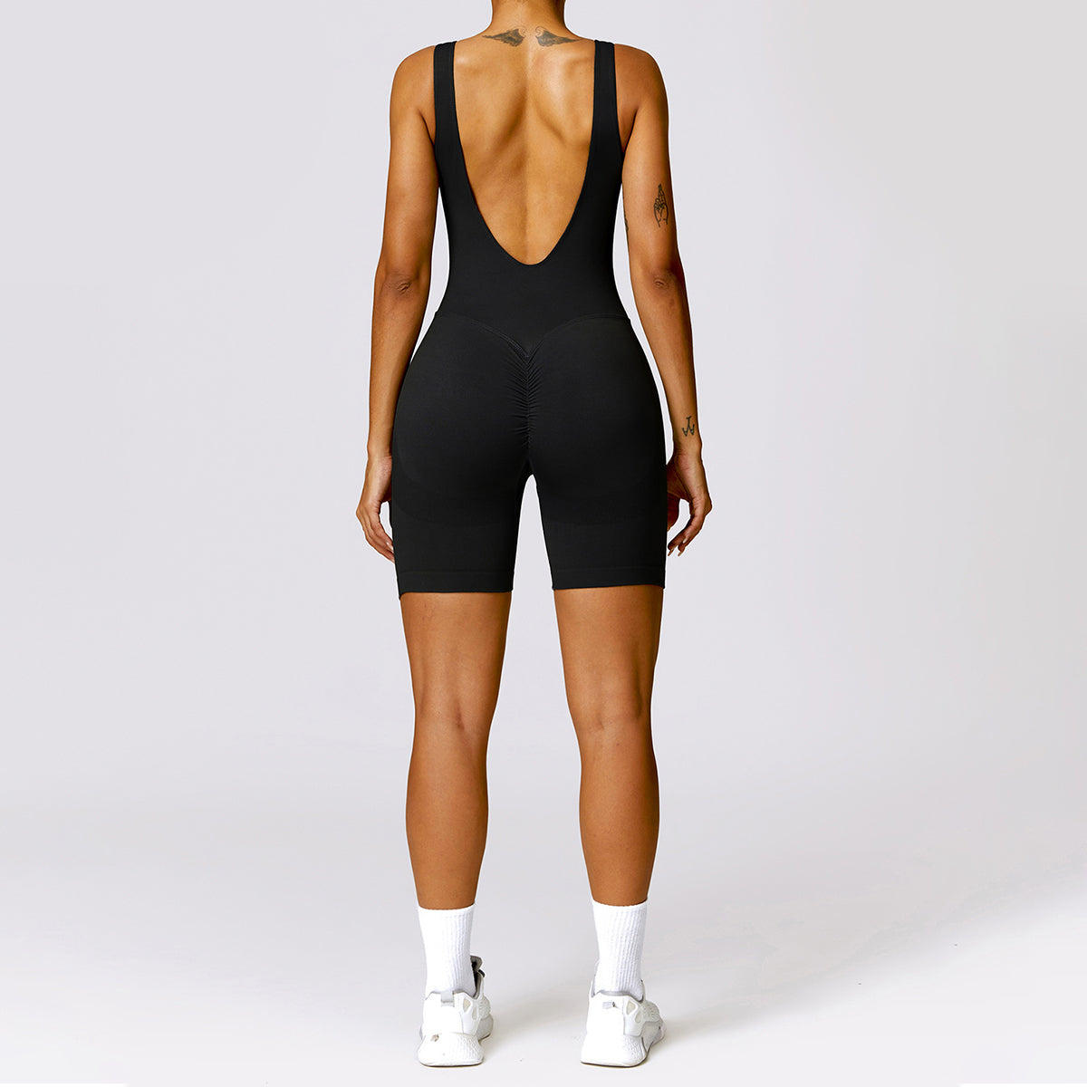 Seamless Backless Yoga Romper