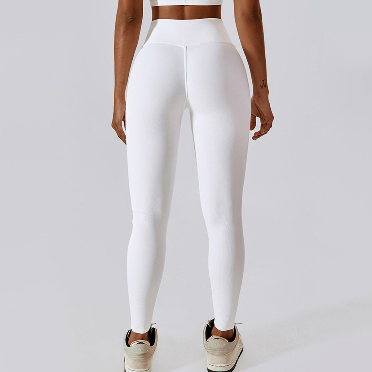 V Cross Rib Leggings