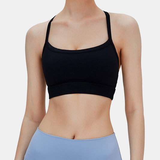 Halter Sports Bra - Terra