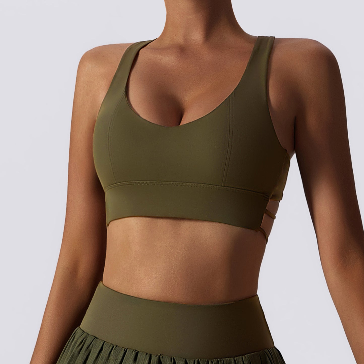 Racerback Workout Bra