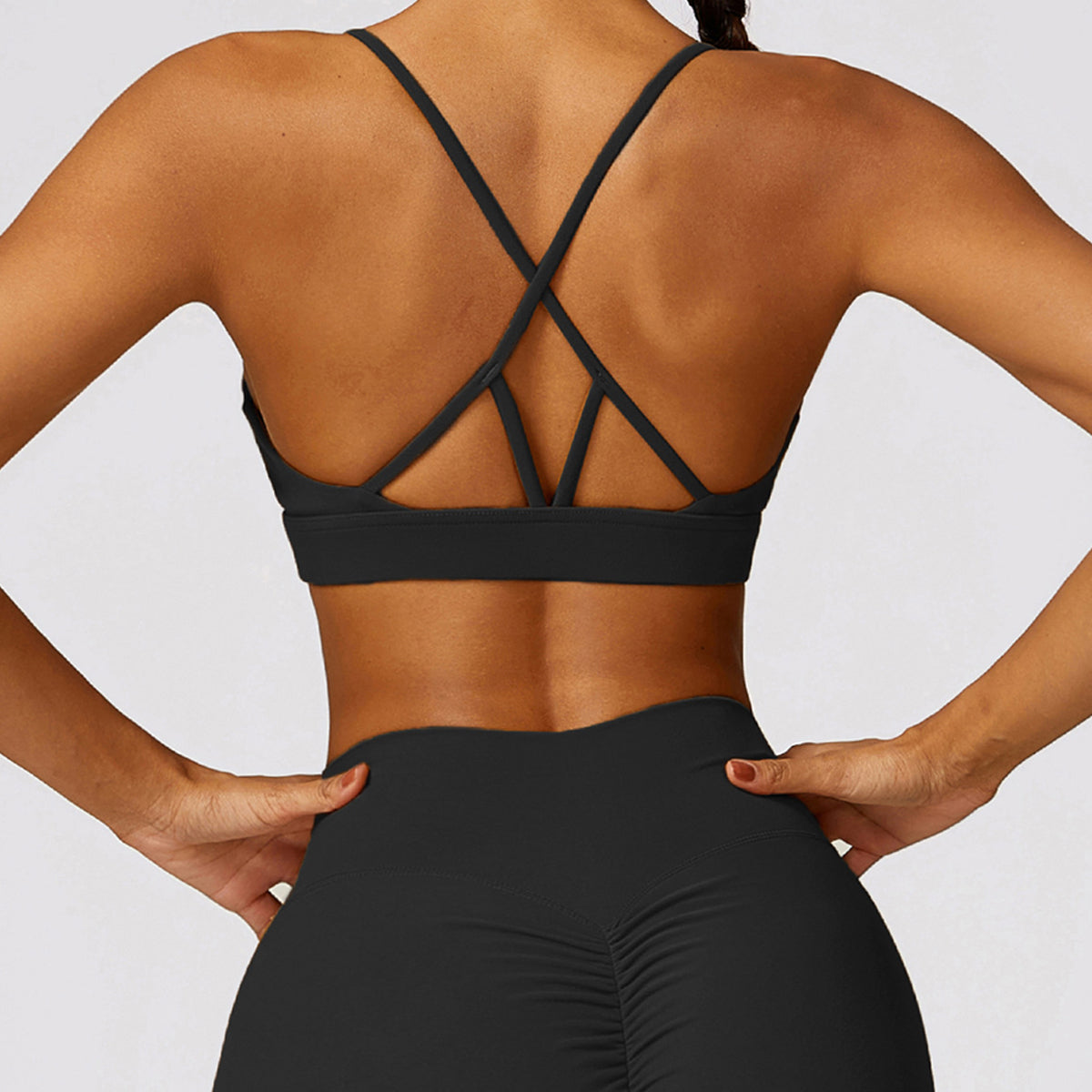 Crisscross Workout Bra