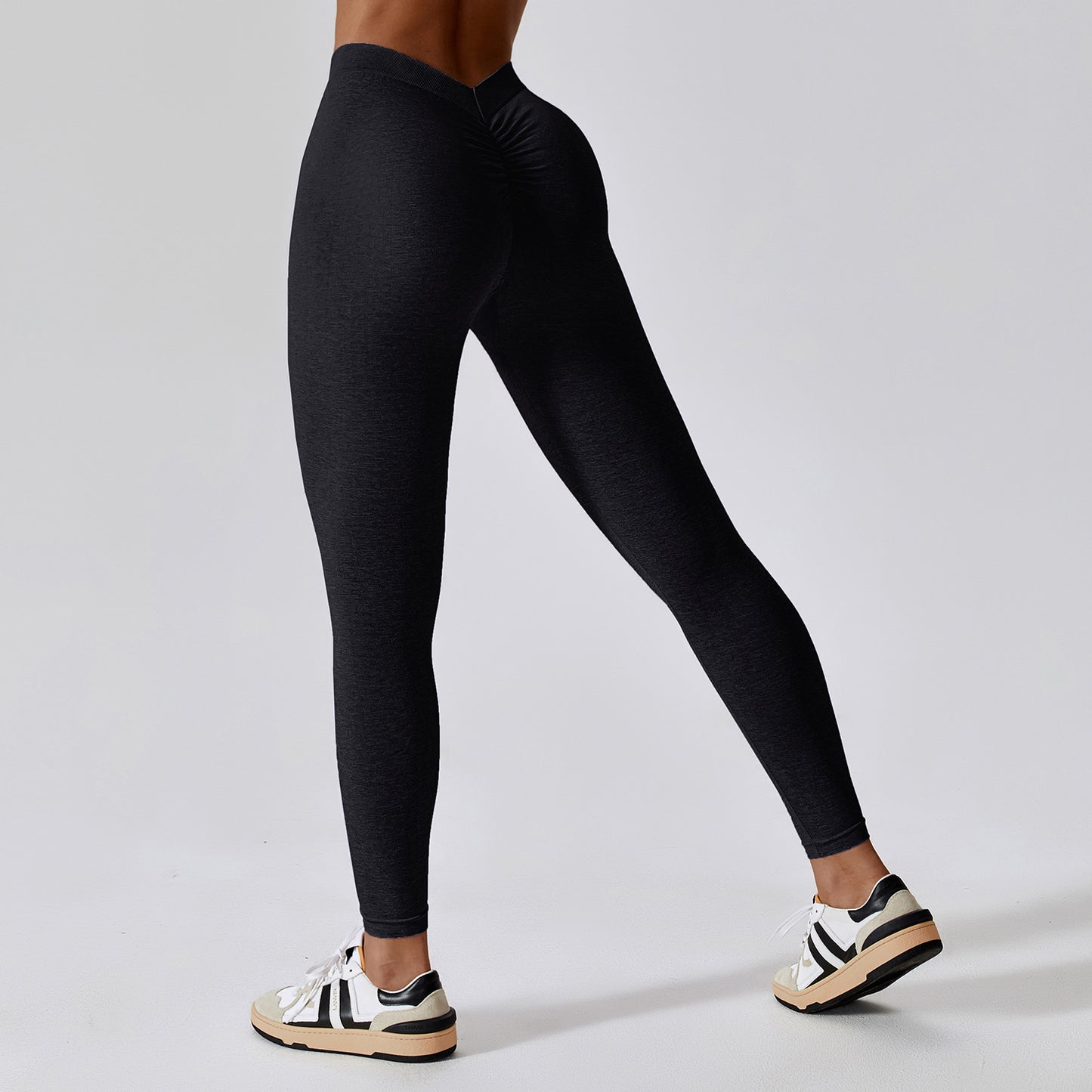 V Back Butt Lifting Workout Leggings