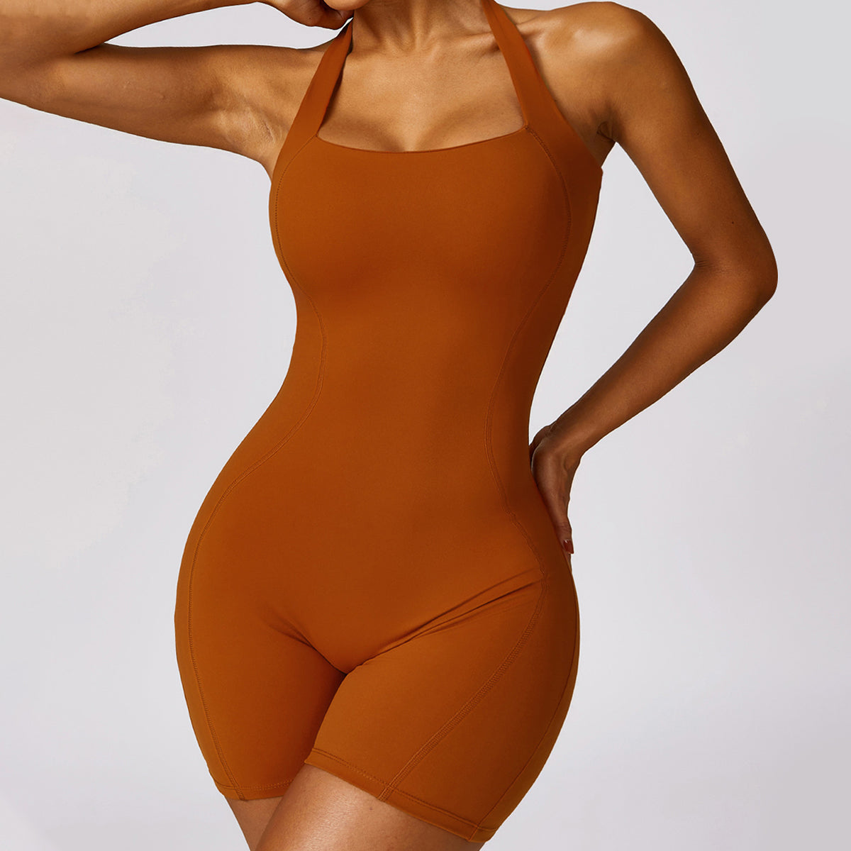 Halter Yoga Romper - Loeffler