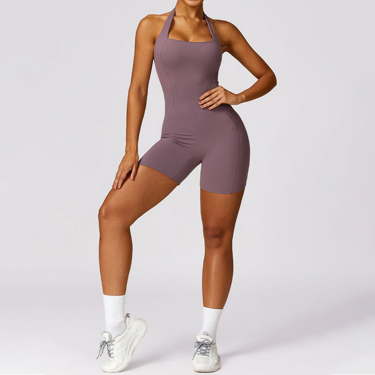 Halter Yoga Romper - Loeffler