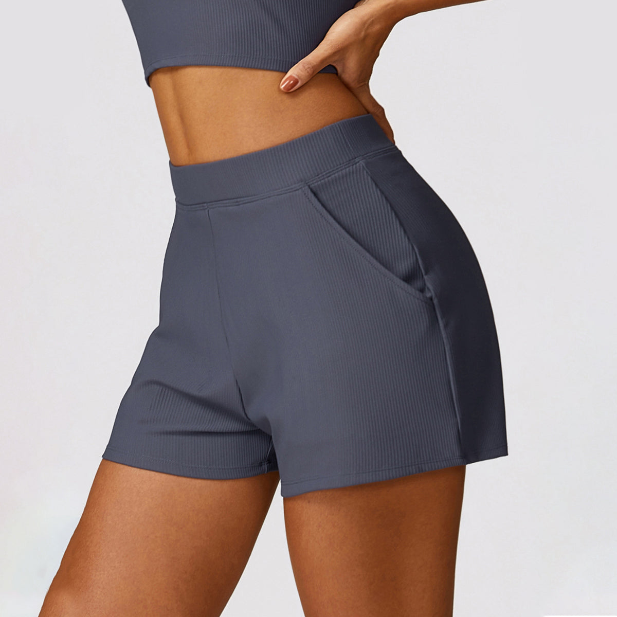 Rib Casual Sport Shorts