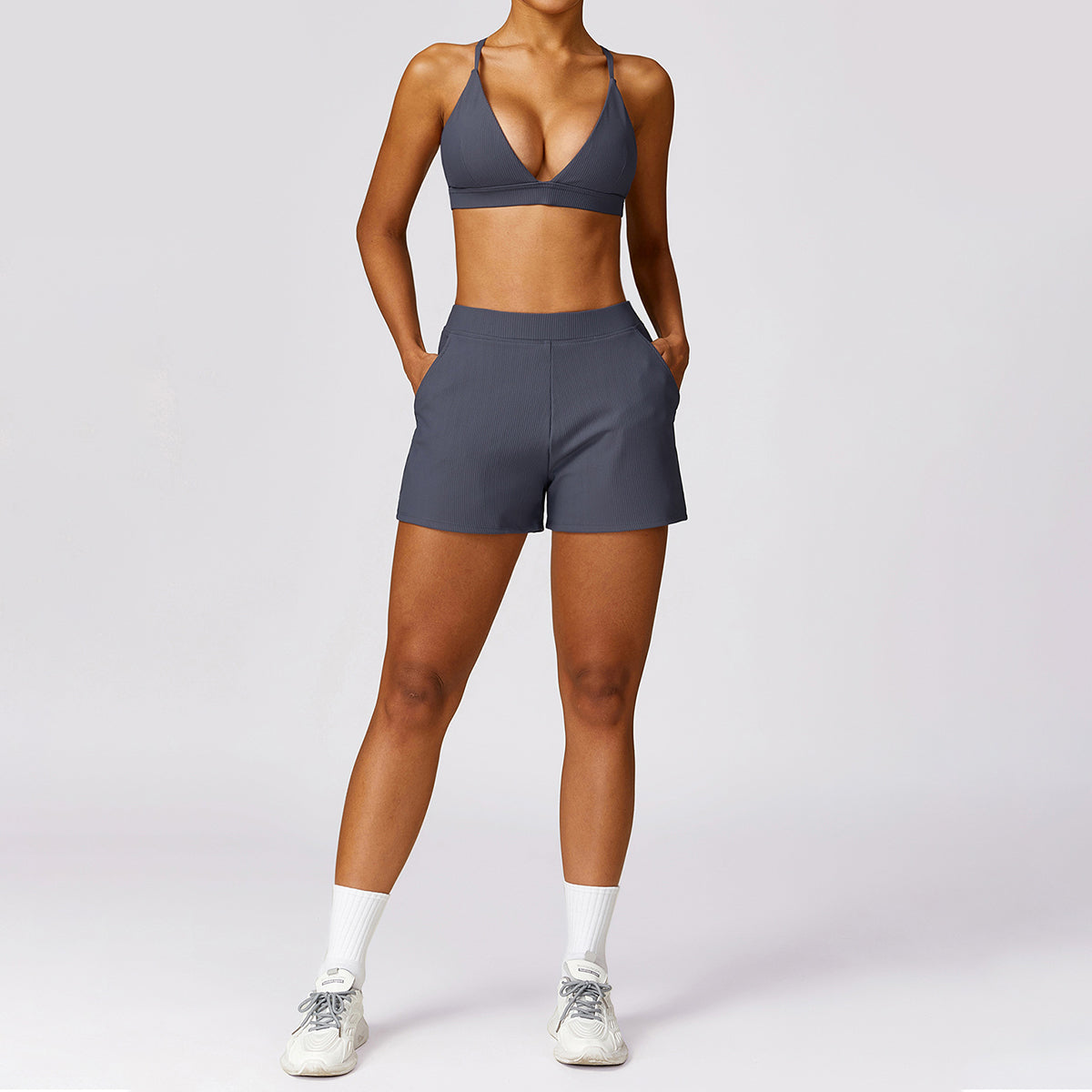 Rib Casual Sport Shorts