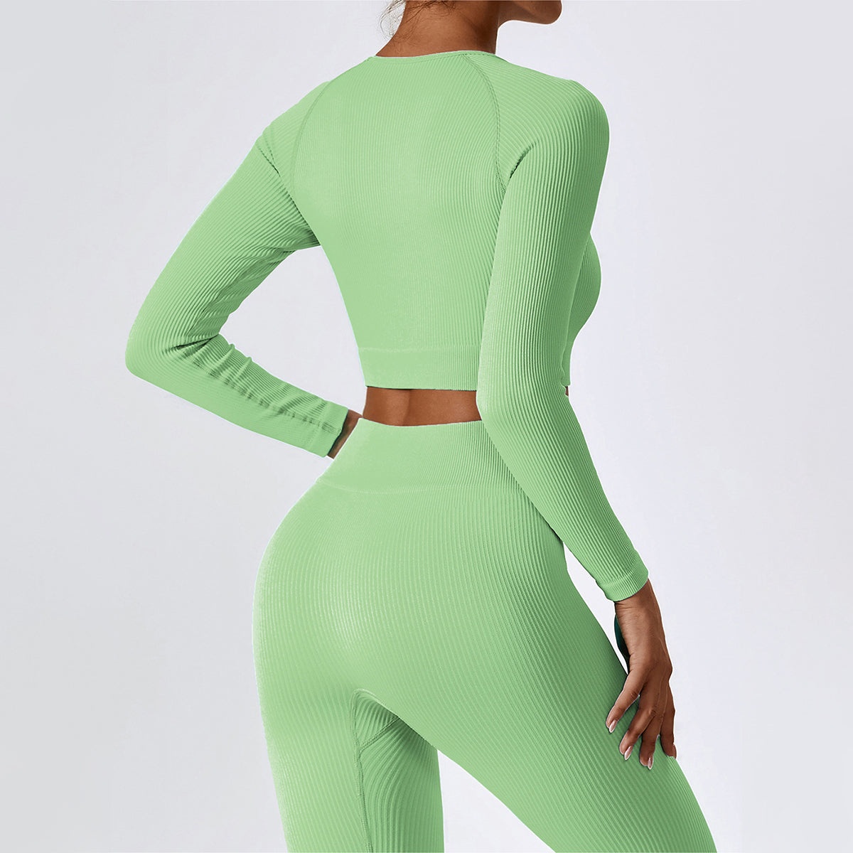 Seamless Long Sleeve Sports Top