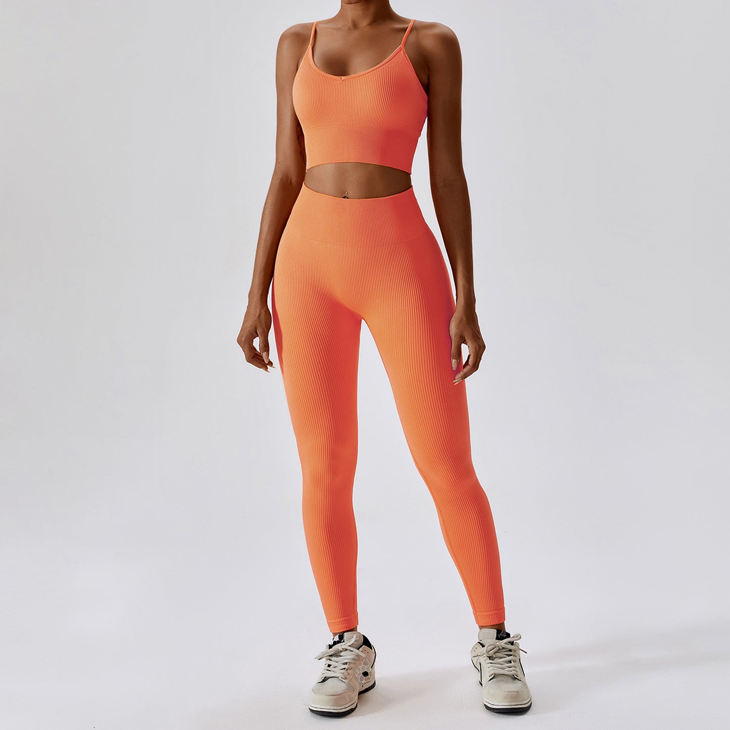 Seamless Workout Tank Top & Leggings Set