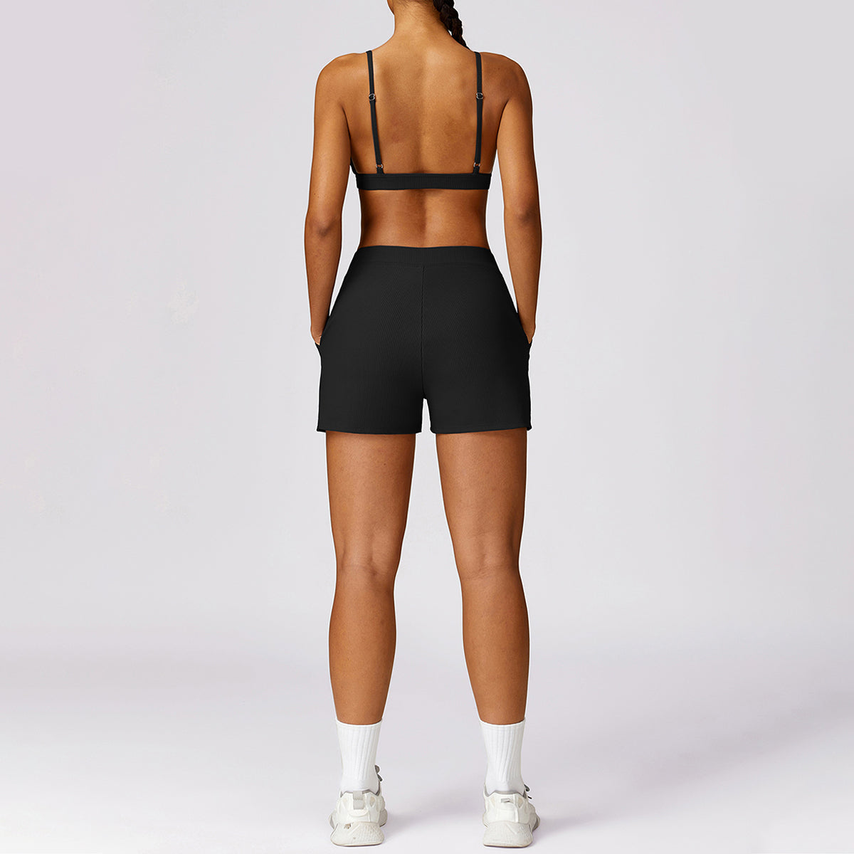 Rib Casual Sport Shorts