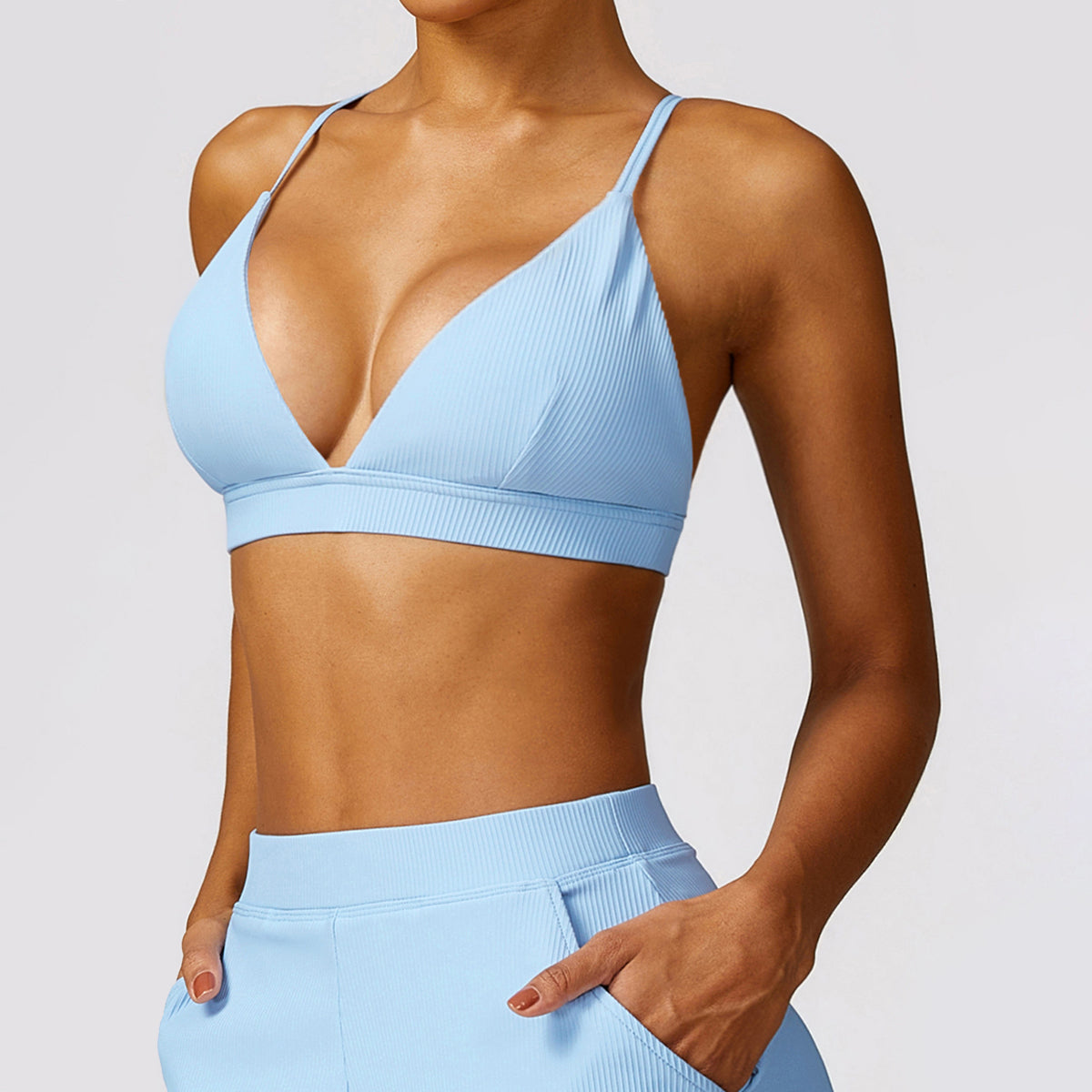 Rib Sports Bra