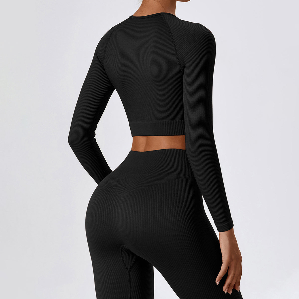 Seamless Long Sleeve Sports Top