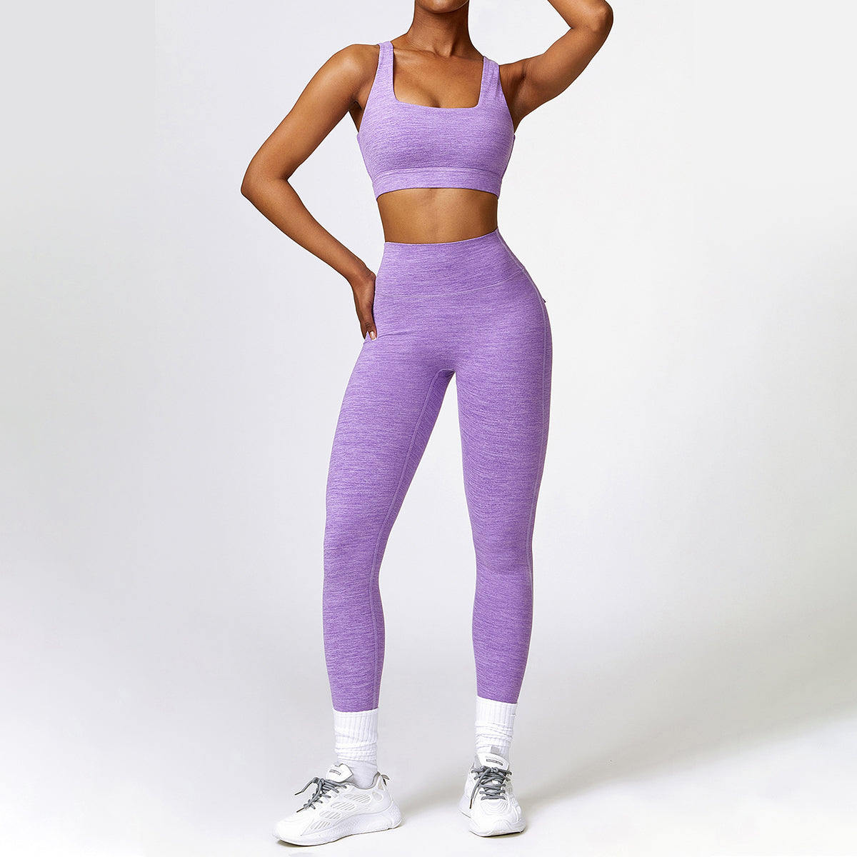 Cut Out Sports Bra -Front and Back Wearable