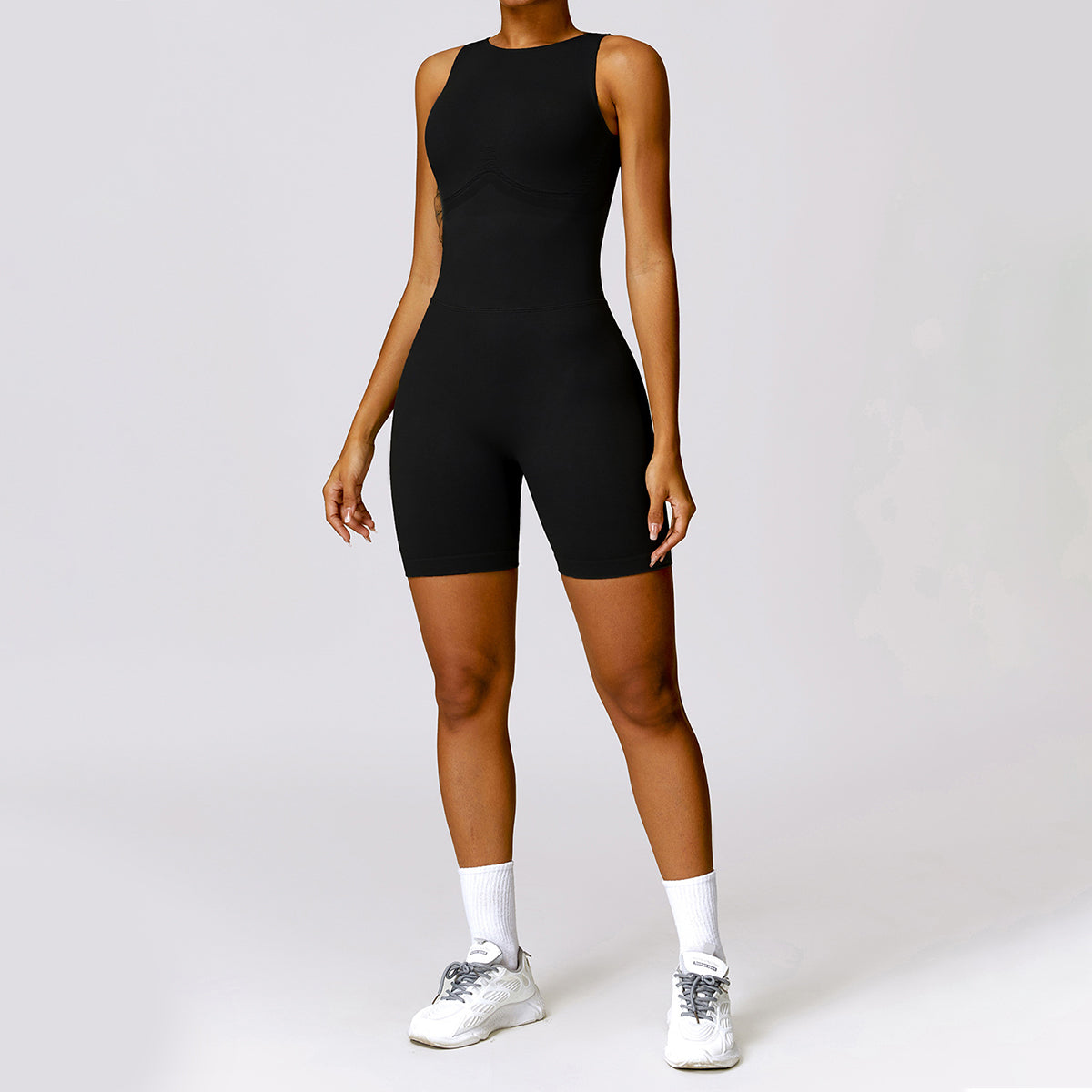 Seamless Backless Yoga Romper