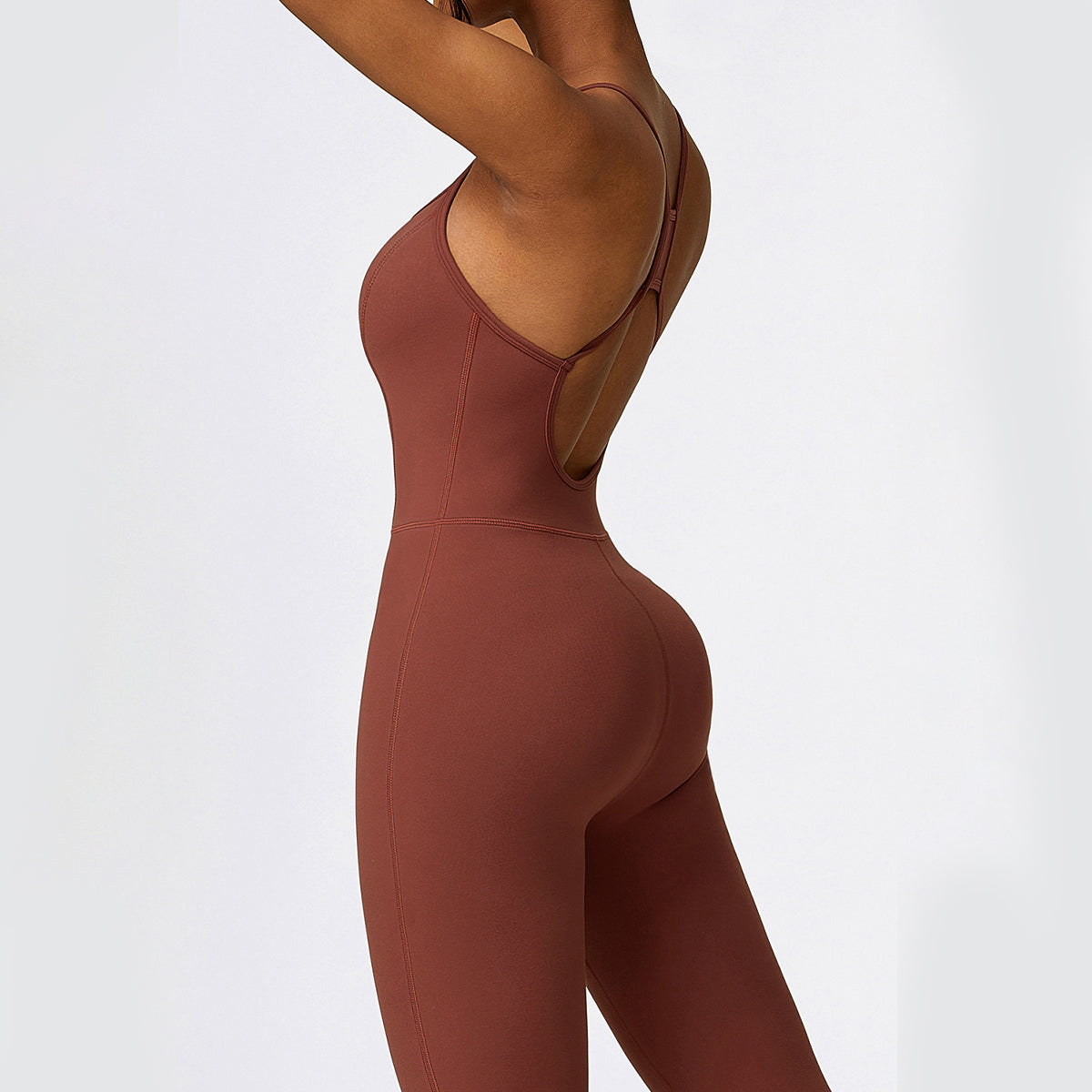 Cut Out Yoga Jumpsuit - Ikram