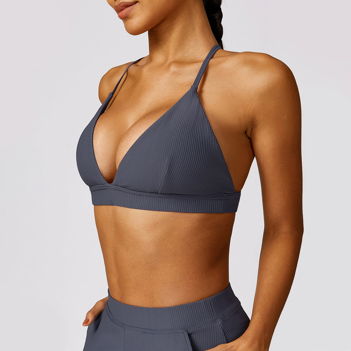 Rib Sports Bra