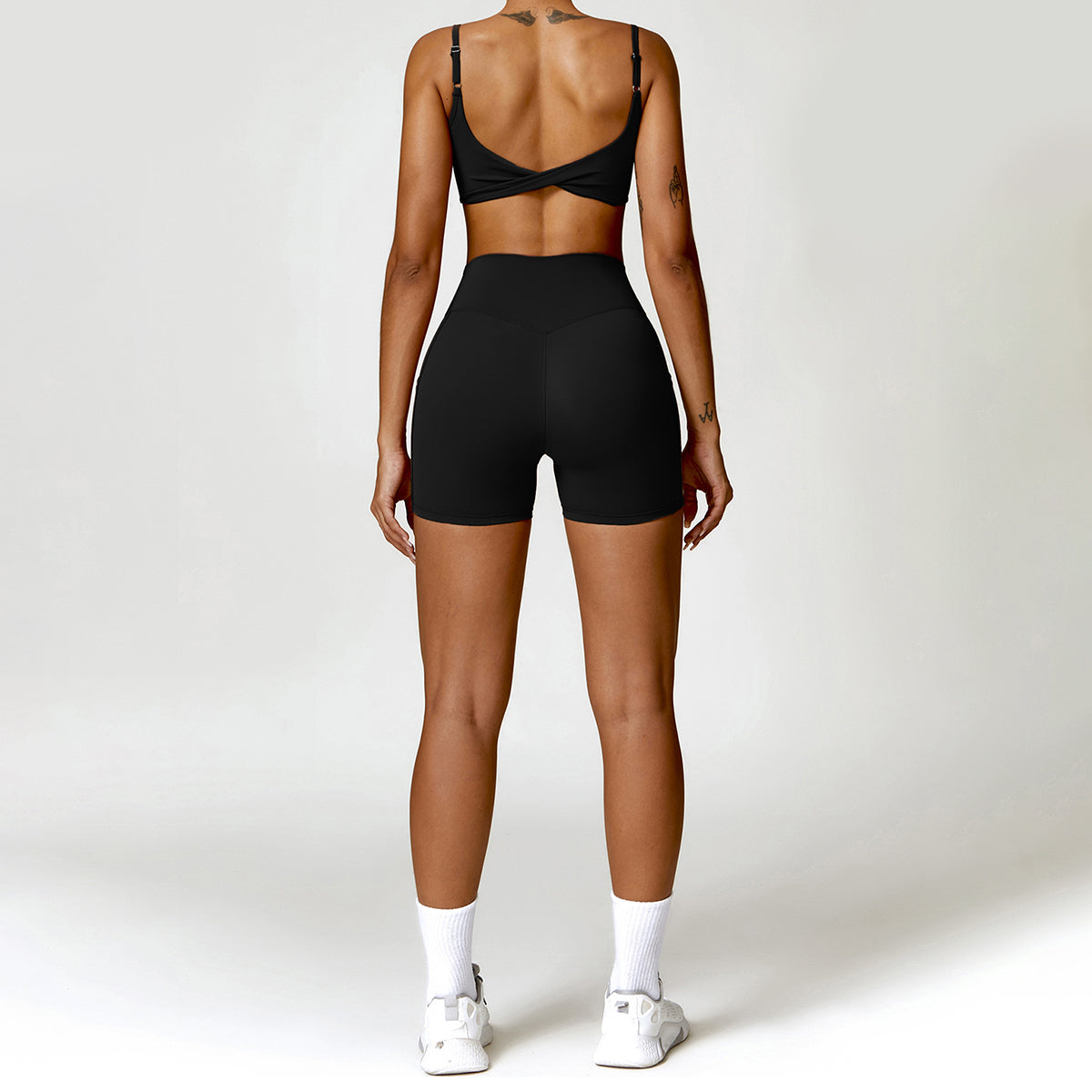 Twisted Yoga Biker Shorts