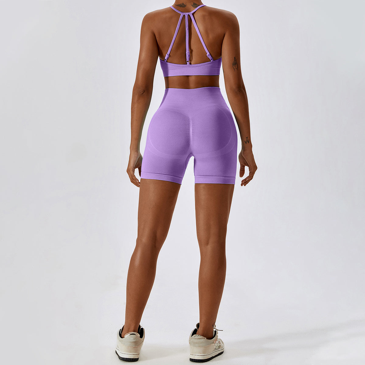 Seamless Cut Out Yoga Tank Top - Rosemonde