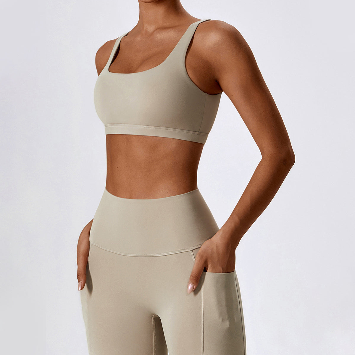 Cut Out Sports Bra